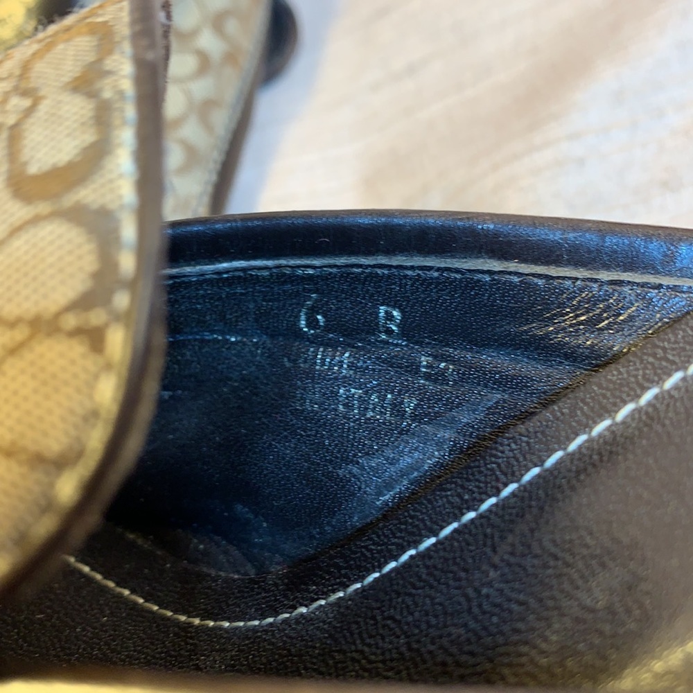Coach Vintage almost NEW made in Italy mules - Picture 12 of 15